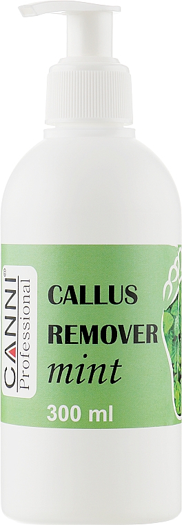 Препарат для видалення ороговілої шкіри, мозолів "М'ята" - Canni Callus Remover Mint — фото N4