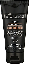 Парфумерія, косметика Зволожувальний і тонізувальний крем для обличчя - Bielenda Only For Men Barber Edition Moisturizing And Energizing Face Cream