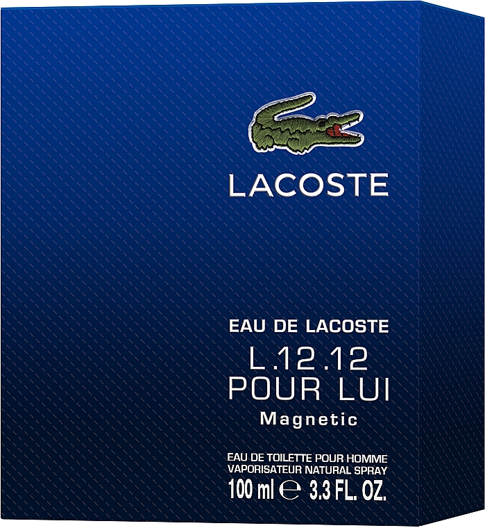 Lacoste Eau de Lacoste Pour Homme L.12.12. Magnetic - Туалетная вода — фото N3