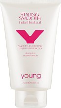 Духи, Парфюмерия, косметика Крем для выравнивания волос 2 в 1 - Young Styling Smooth Instant Liss & Curl