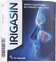 Порошок для промивання носа та придаткових пазух - Aflofarm Irigasin — фото N1