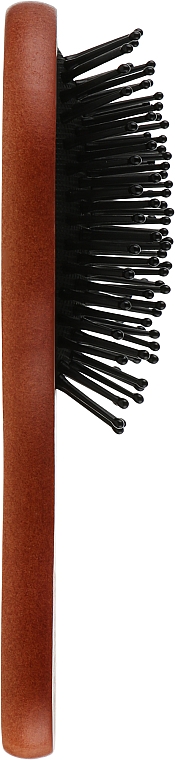 Масажна щітка для волосся, HB-03-21, коричнева - Beauty LUXURY — фото N2