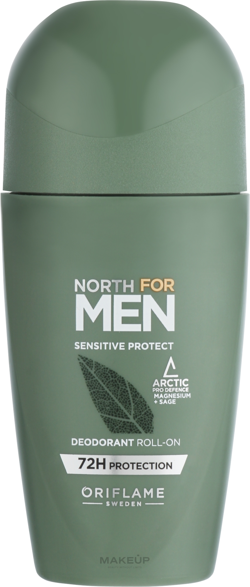 Шариковый дезодорант-антиперспирант для чувствительной кожи - Oriflame North For Men Sensitive Protect — фото 50ml