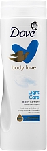 Духи, Парфюмерия, косметика Бальзам для тела увлажняющий - Dove Nourishing Body Care Light Hydro