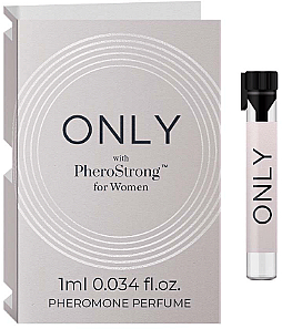 PheroStrong Only With PheroStrong For Women - Парфуми з феромонами (пробник) — фото N1