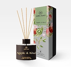Духи, Парфюмерия, косметика Аромадиффузор - Mira Max Apple & Kiwi Fragrance Diffuser With Reeds