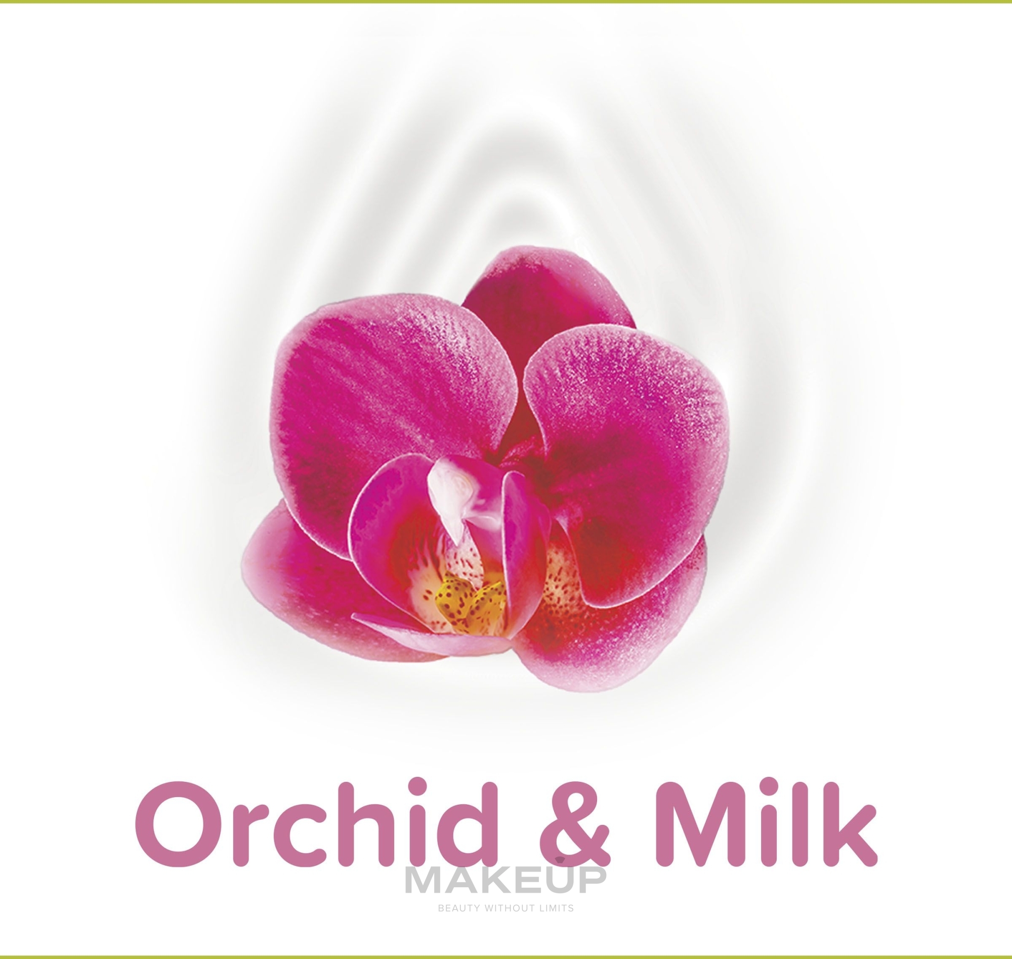 Гель-крем для душу "Розкішна м'якість" з екстрактом чорної орхідеї зі зволожувальним молочком