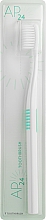 Духи, Парфюмерия, косметика Зубная щетка, бело-зеленая - Nu Skin AP 24 Toothbrush
