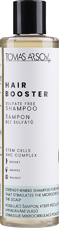 Зміцнювальний шампунь проти випадання волосся - Tomas Arsov Hair Booster Sulfate Free Shampoo — фото N1
