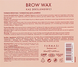 ПОДАРОК! Воск для бровей с кисточкой - Farmasi Brow Wax — фото N8