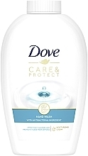 Парфумерія, косметика Рідке мило для рук - Dove Care & Protect Hand Wash Refill (змінний блок)