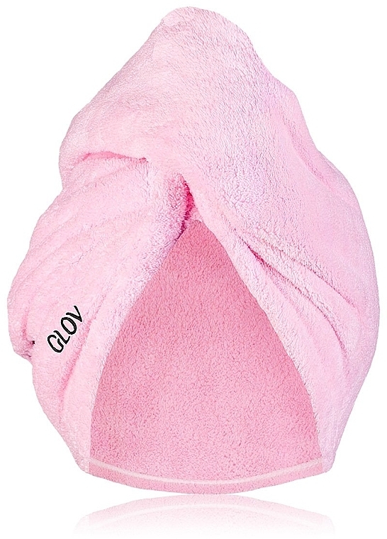 Рушник для волосся, рожевий - Glov Soft Hair Wrap — фото N1
