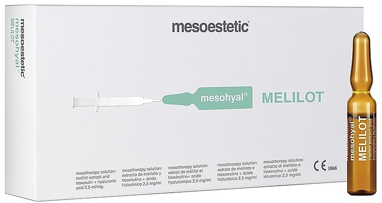Препарат для біоревіталізації - Mesoestetic Mesohyal Melilot — фото N1