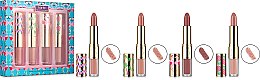 Духи, Парфюмерия, косметика Набор блесков и помад для губ - Tarte Tarte Flawless Foursome Lip Sculptor Set (lipgloss/4x2ml/lipstick/4x3.5g)