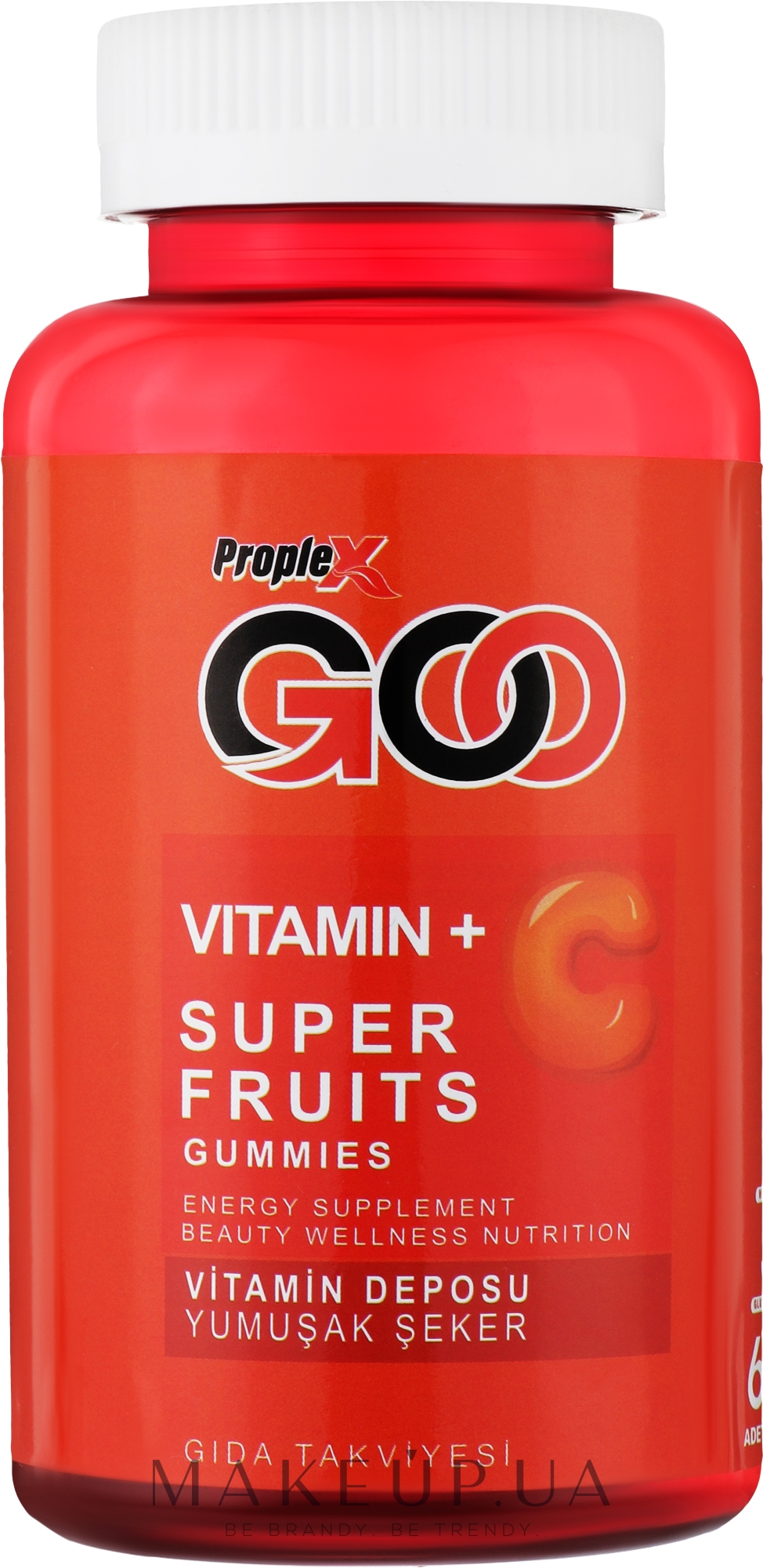 Желейный витамин С - Dr. Clinic Proplex Goo Vitamin+ C Super Fruits Gummies — фото 60шт