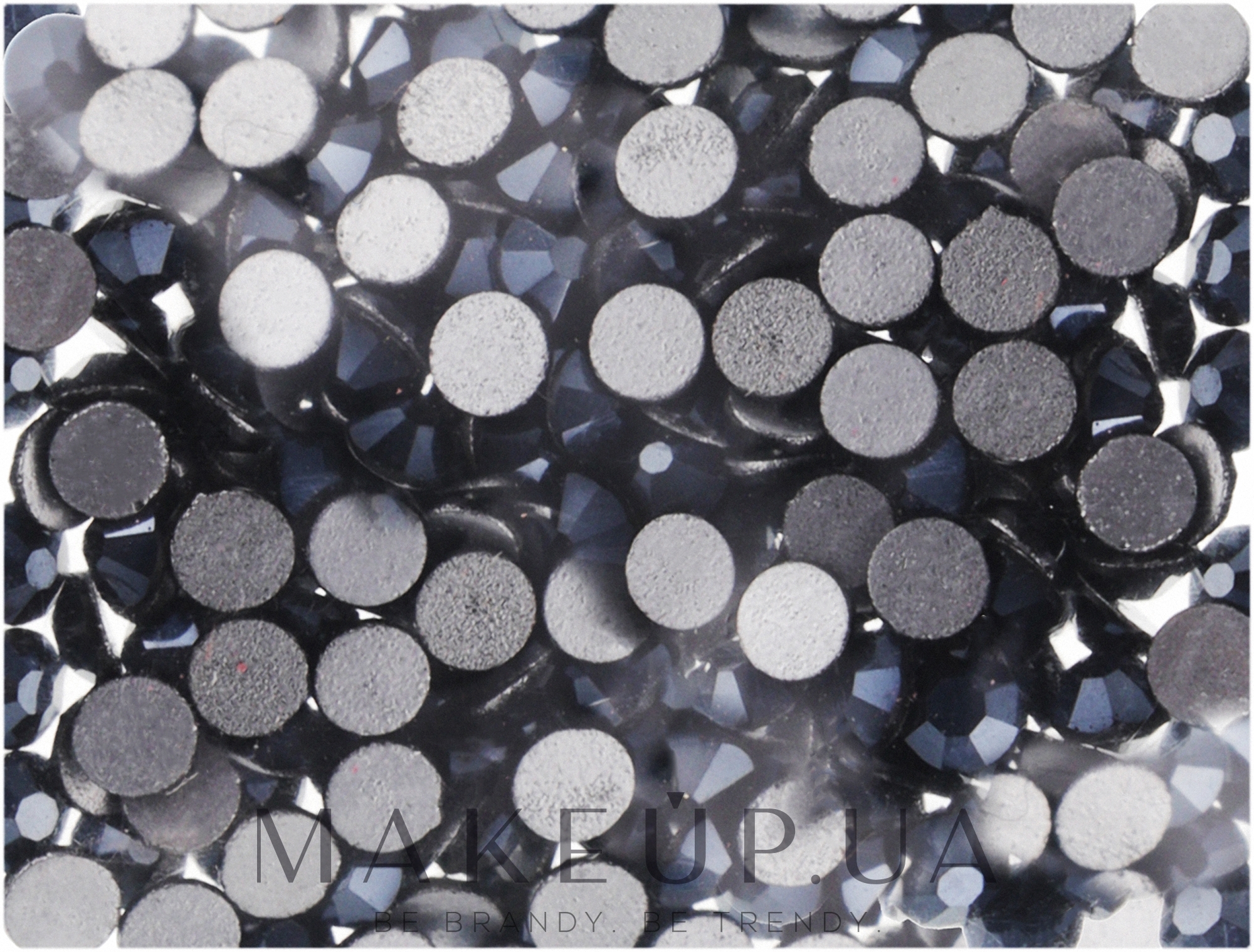 Декоративные кристаллы для ногтей Jet Satin, размер SS 08, 200шт - Kodi Professional — фото 200шт
