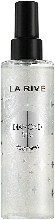 Спрей для тіла з блискітками - La Rive Diamond Star Body Spray — фото N1