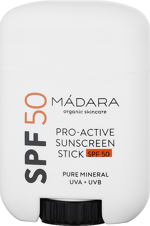 Солнцезащитный крем-стик - Madara Cosmetics Pro-Active Suncreen Stick SPF 50 — фото N1