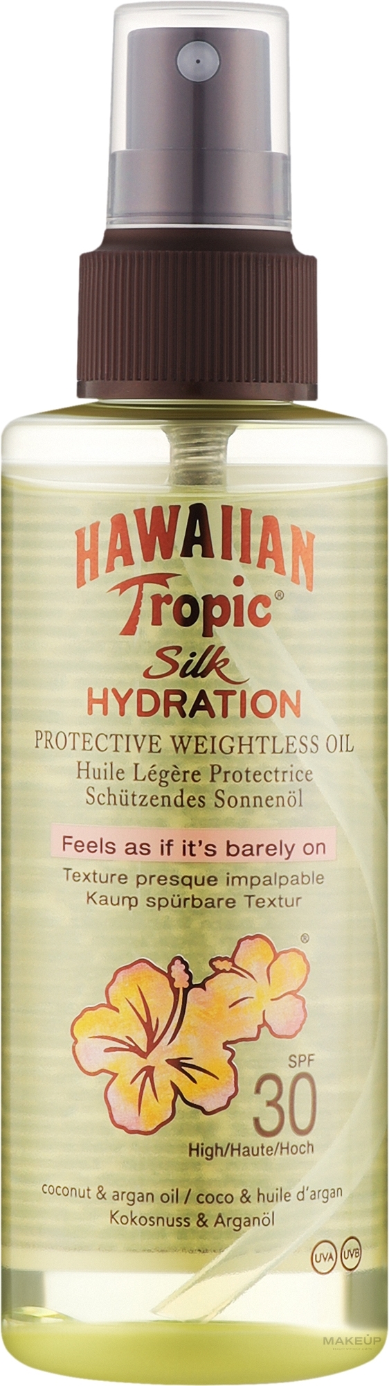 Сонцезахисний спрей-олія для тіла - Hawaiian Tropic Silk Hydration SPF 30 — фото 150ml