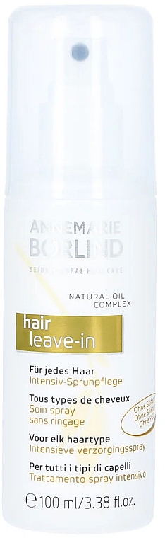 Несмываемый уход для волос - Annemarie Borlind Natural Oil Complex Hair Leave-in — фото N1