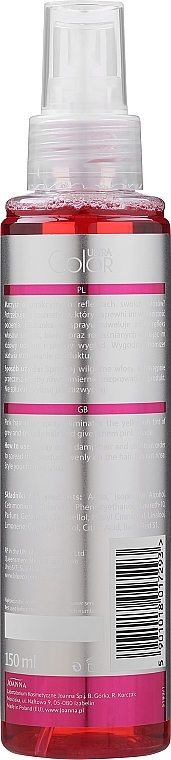 Спрей-ополаскиватель для волос подкрашивающий - Joanna Ultra Color System Hair Rinse Spray Pink — фото N2