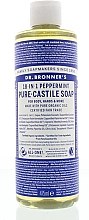 Рідке мило "М'ята" - Dr. Bronner’s 18-in-1 Pure Castile Soap Peppermint — фото N3