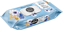 Парфумерія, косметика Вологі серветки з пластиковою кришкою "Квіткова пристрасть", 64 шт. - Papilion Flower Passion Wet Wipes