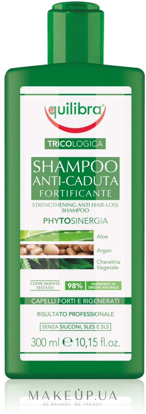 Укрепляющий шампунь против выпадения волос - Equilibra Tricologica Strengthening Anti Hair Loss Shampoo — фото 300ml