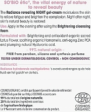 Крем-гель для обличчя нічний "Лотос" - So'Bio Etic Night Cream Gel — фото N3