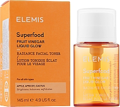 Тонер для обличчя для сяйва шкіри - Elemis Superfood Fruit Vinegar Liquid Glow — фото N2