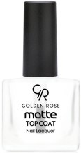 Матове покриття для лаку - Golden Rose Matte Top Coatt — фото N1