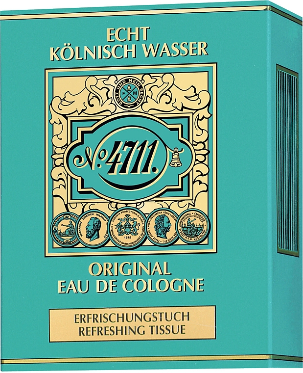 Maurer & Wirtz 4711 Original Eau de Cologne - Освіжальні серветки — фото N2