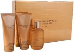 Парфумерія, косметика Sean John Unforgivable Woman - Набір (edp/125ml + b/lot/100ml + sh/gel/100ml)