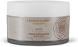 Відлущувальний засіб для обличчя - Aromatherapy Associates Rose Triple Exfoliator — фото N2