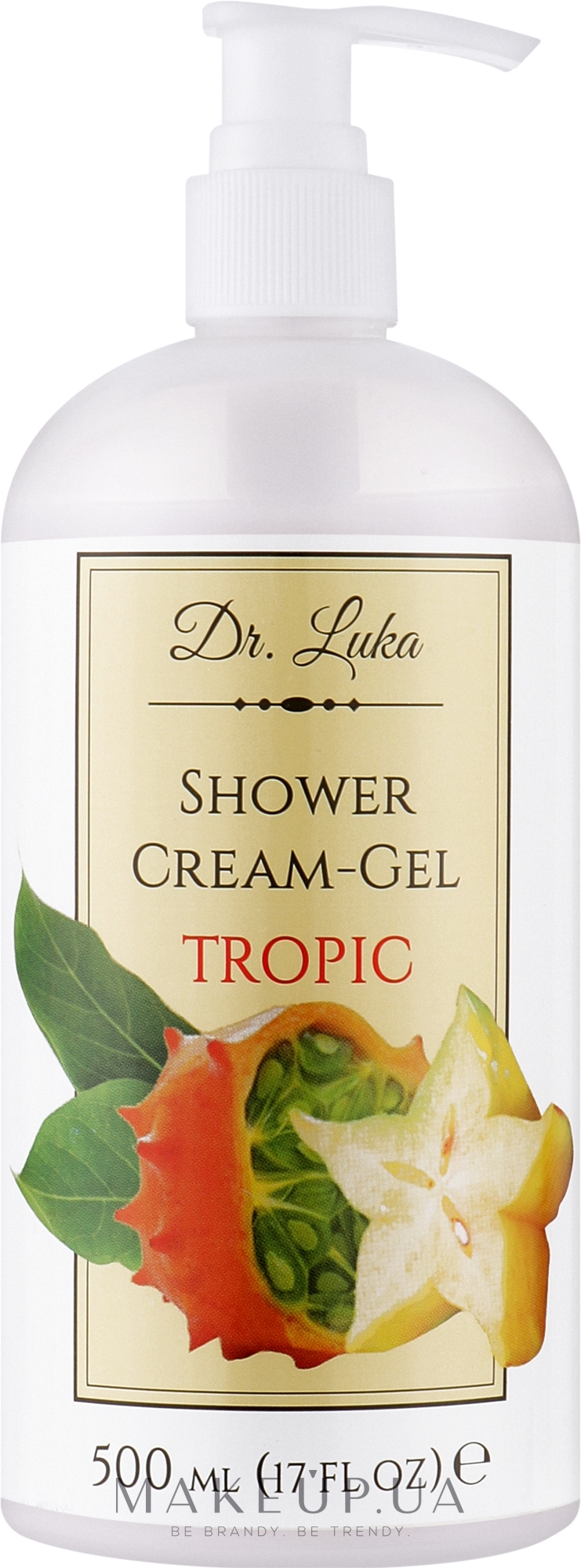 Крем-гель для душу "Tropic" - Dr. Luka Shower Cream-Gel Tropic — фото 500ml