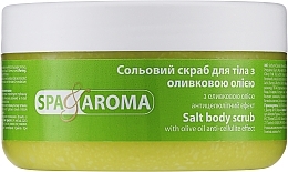 Духи, Парфюмерия, косметика Соляной скраб для тела с оливковым маслом - Bioton Cosmetics Spa & Aroma Salt Body Scrub