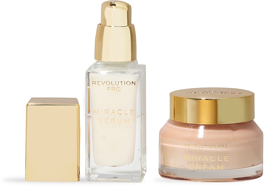 Набор - Revolution Pro Ultimate Miracle Skincare Gift Set (f/cr/50ml + f/ser/30ml) — фото N2