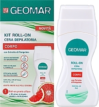 Роликовый воск с экстрактом грейпфрута - Geomar Wax Roll-On Kit — фото N2