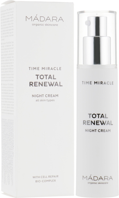 Нічний крем - MADARA Time Miracle Total Renewal Night Cream