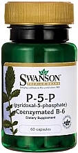 Парфумерія, косметика Дієтична добавка "Пірадоксаль фосфату", 20 мг, 60 шт. - Swanson P-5-P Pyridoxal-5-Phosphate