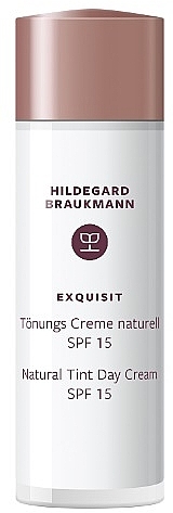 Денний крем з натуральним відтінком, SPF 15 - Hildegard Braukmann Exquisit Natural Tint Day Cream SPF 15 — фото N1