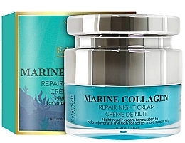 Духи, Парфюмерия, косметика Ночной крем для лица - ErthSkin London Marine Collagen Repair Night Cream 