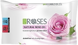 Влажные салфетки "Роза" - Nature of Agiva Wet Wipes Cleaning Rose  — фото N1
