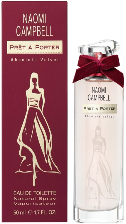 Naomi Campbell Pret a Porter Absolute Velvet - Туалетна вода — фото N1