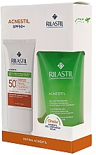 Набір   - Rilastil Acnestil SPF50+ (cl/gel/50ml + f/cr/40ml) — фото N1