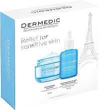 Духи, Парфюмерия, косметика Набор - Dermedic Hydrain 3 (ser/30 ml + cr/gel/50 ml)