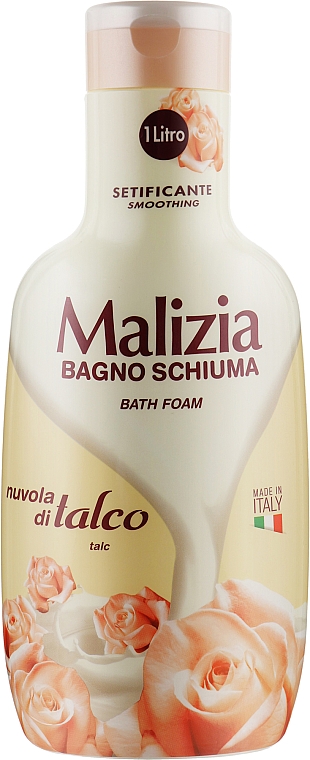 Пена для ванны "Тальк" - Malizia Bath Foam Talc