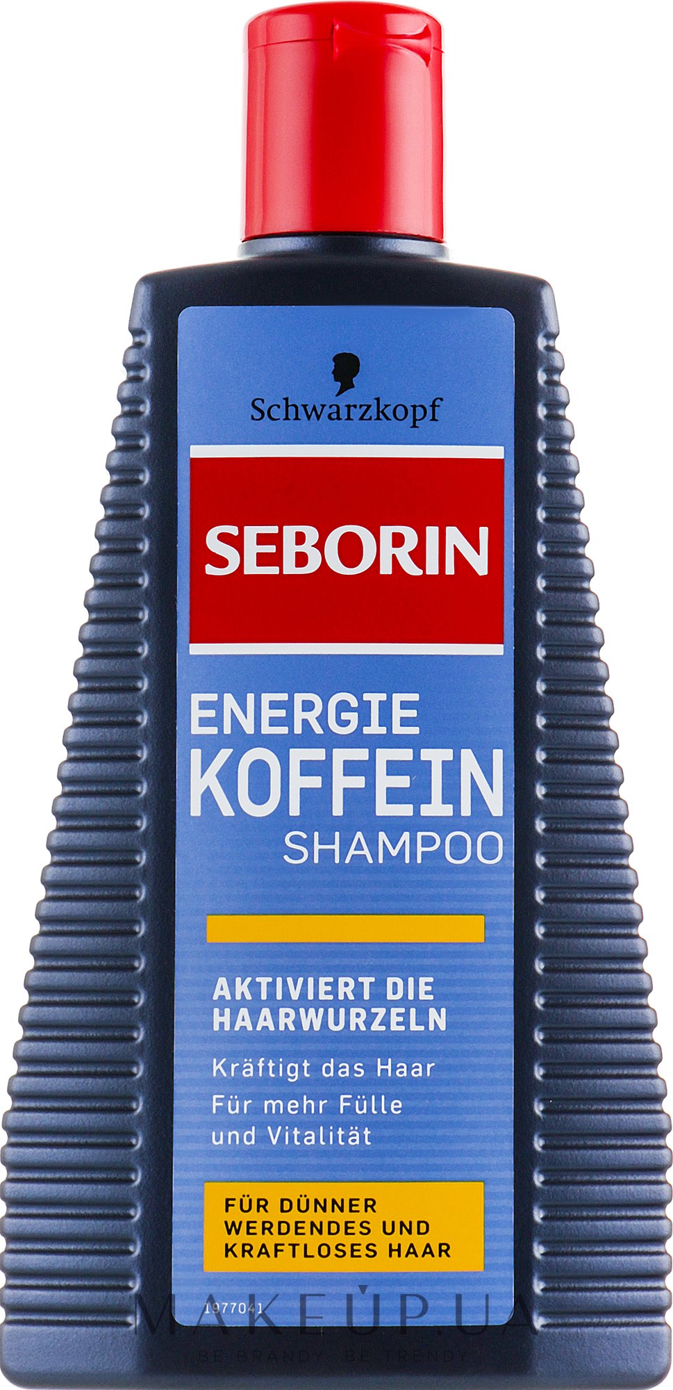 Шампунь "Энергия кофеину" для слабых и тонких волос - Seborin Shampoo — фото 250ml