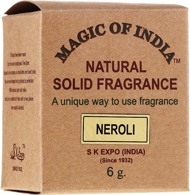 Натуральний крем-парфум "Neroli" - Shamasa — фото N1