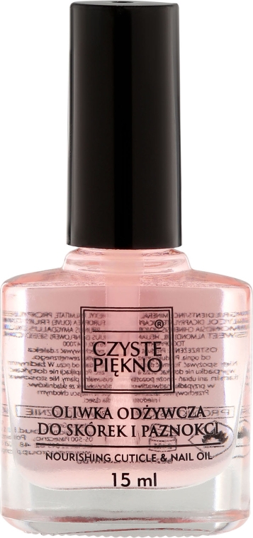 Масло для ногтей и кутикулы - Czyste Piekno Nourising Cuticle & Nail Oil — фото N2